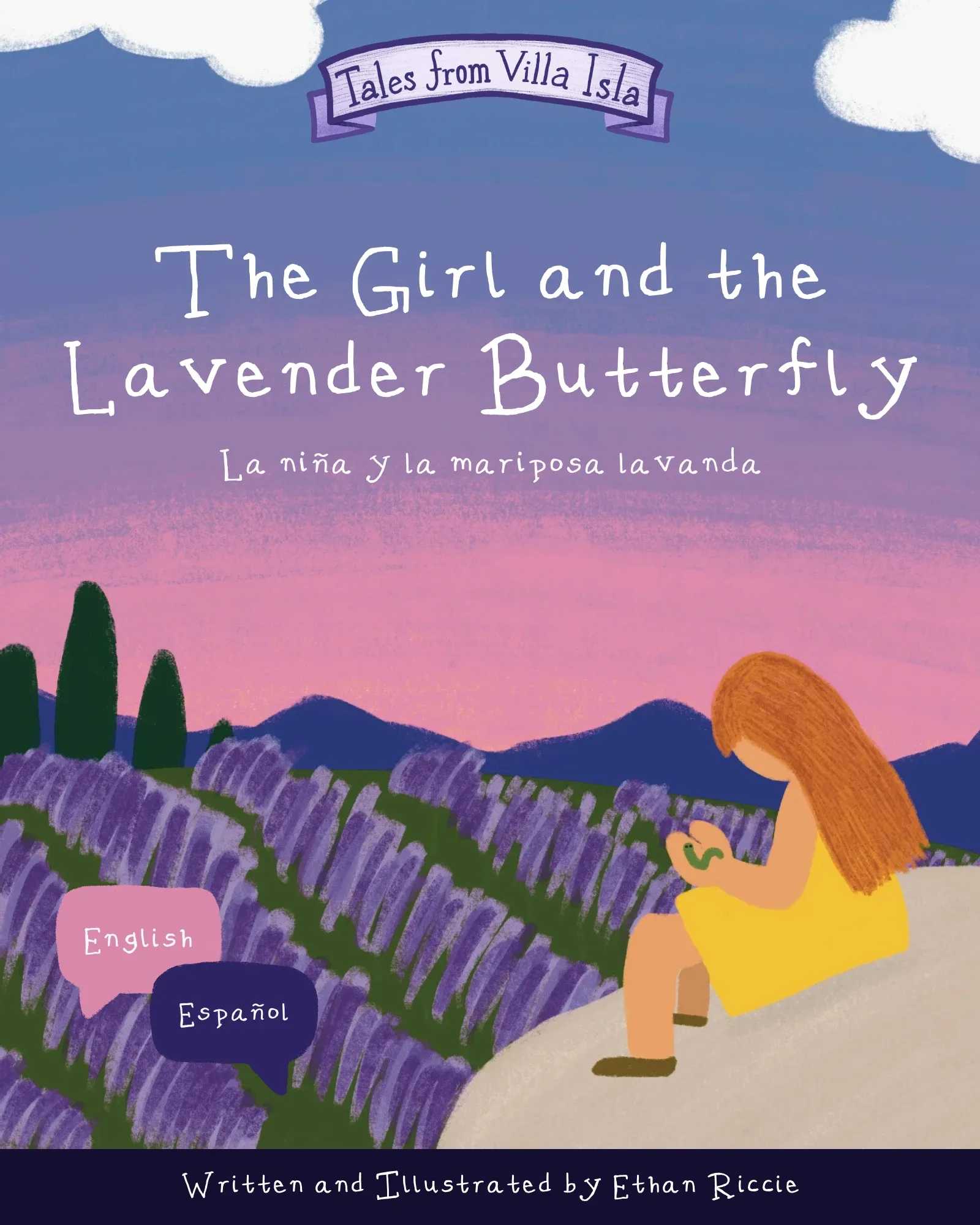 The Girl and the Lavender Butterfly, cover